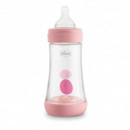 Chicco Baby Bottle 240ml Pink