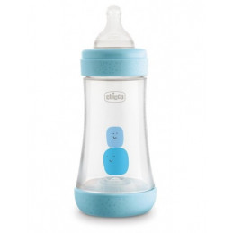 Chicco Baby Bottle 240ml Blue