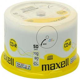 MAXELL CD-R 80min PR 52X WI...