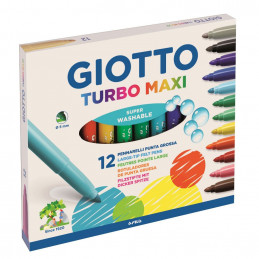 Large tip felt pens Giotto...