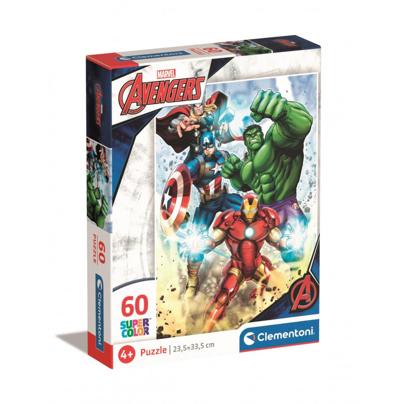 Puzzle Clementoni Maxi Superhero Marvel 60 pieces