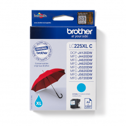 Brother Ink LC225XLC Cyan...