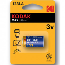 Kodak Lithium CR123A Battery