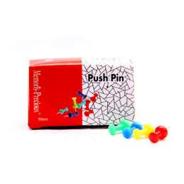Colorful Push Pins 50 pcs -...