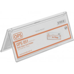 OPS Slanted sign holder 051