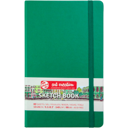 Sketchbook forest green 13...