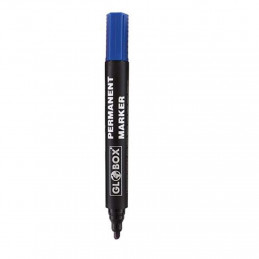 Globox Marker Permanent Blu
