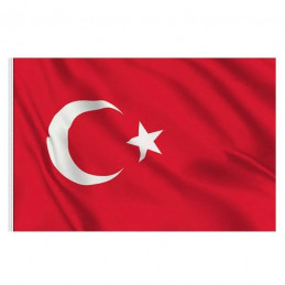 TURKEY FLAG 21x14cm