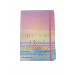 Notebook A5 with quotes