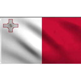 MALTESE TABLE FLAG MEASURES...