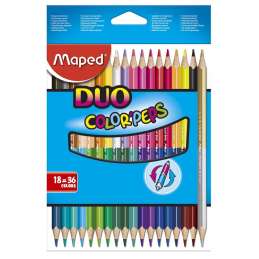 36-color Maped Pencil DUO...