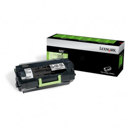 LEXMARK TONER 522 BLACK...