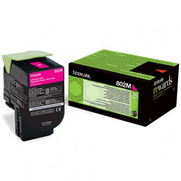 LEXMARK TONER 802M MAGENTA...