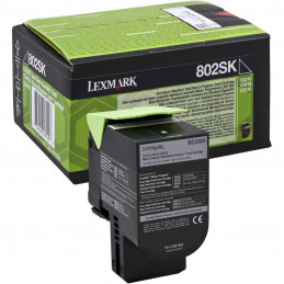 LEXMARK TONER 802SK BLACK...