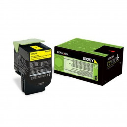 LEXMARK TONER 802SY YELLOW...