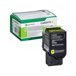 LEXMARK TONER C2425 YELLOW...