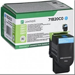 LEXMARK TONER CX317 CYAN...