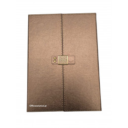Menu A4 with opening in the...