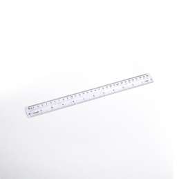 Plastic ruler 30cm, 12...