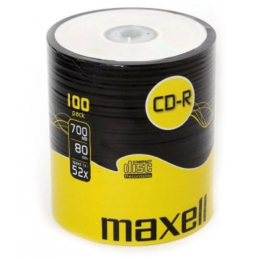 MAXELL CD-R 80min 52X 100...