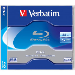 VERBATIM DISK BD-R 25GB 6X