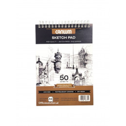 Sketch Pad with Spiral A5