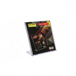 L Slanted Sign Holder A6