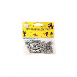 SMALL SILVER CRAFT CLAMPS