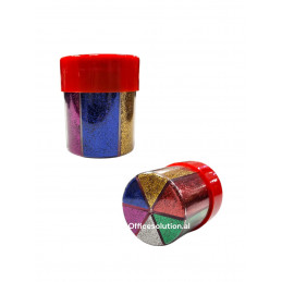 Xixa Pluhur me 6 Ngjyra 128gr