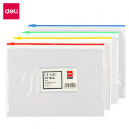 Deli A5 Plastic Zip Bag /...