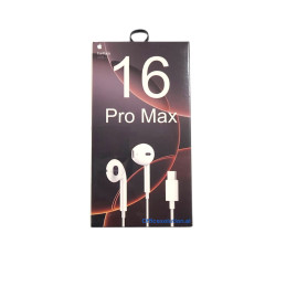 White Wired Earphones with...
