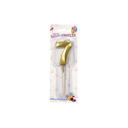 CANDLE WITH NUMBER 7...