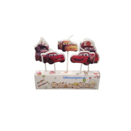 MCQUEEN CHARACTERS CANDLES...