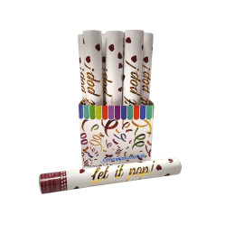CONFETTI TUBE 30cm