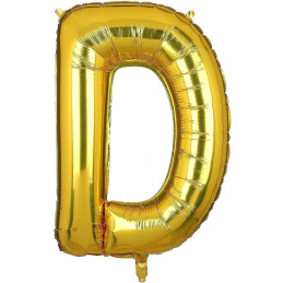 LETTER BALLOON D GOLD