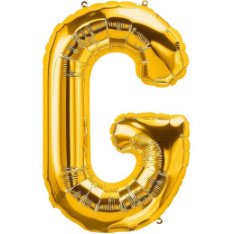LETTER BALLOON G GOLD