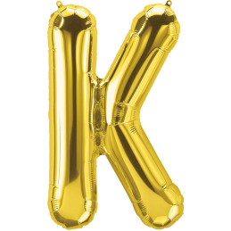 LETTER BALLOON K GOLD