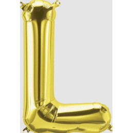 LETTER BALLOON L GOLD