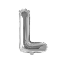 LETTER BALLOON L SILVER