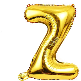 LETTER BALLOON Z GOLD