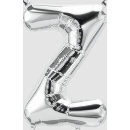 LETTER BALLOON Z SILVER