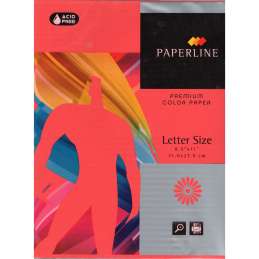 A4 RED COLOR PAPER 80GSM...