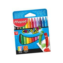 Maped Color Peps Wax 12 pc