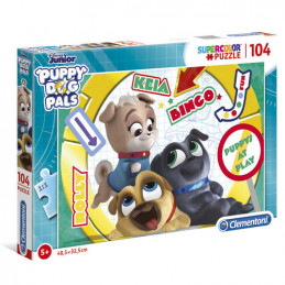 PUZZLE 104PCS PUPPY-DOG...