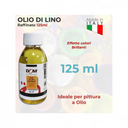 DOM REFINED LINSEED OIL 125ml