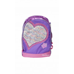 School backpack extensible deluxe Ladybug Cm. 40x28x13
