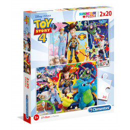 Puzzle Toy Story 4 2x20...