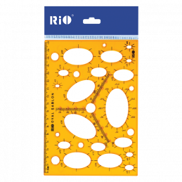 Rio oval template 17cm