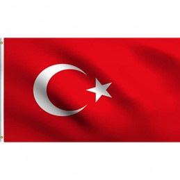 TURKEY FLAG 140x90cm